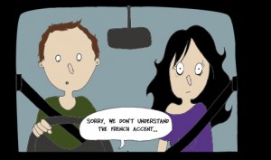 accent français
