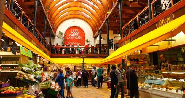 Histoire de l'English Market de Cork Francais Cork